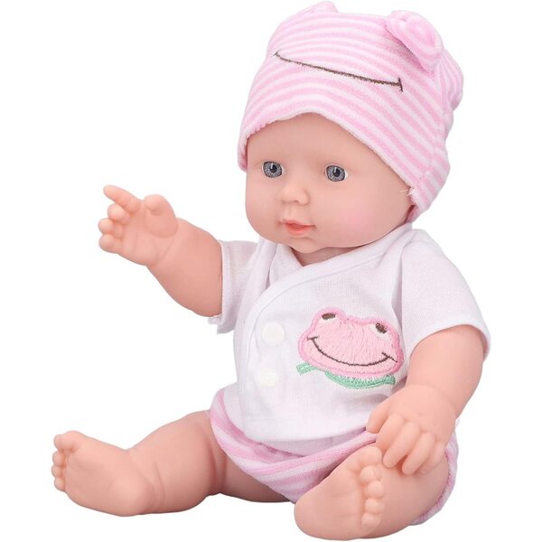 Irfora Realistische Puppe aus weichem Silikon, 30 cm, perfektes Geschenk für Kinder