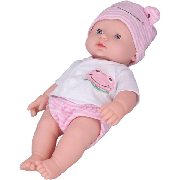 Irfora Realistische Puppe aus weichem Silikon, 30 cm, perfektes Geschenk für Kinder