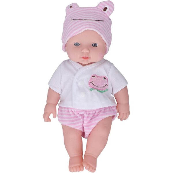 Irfora Realistische Puppe aus weichem Silikon, 30 cm, perfektes Geschenk für Kinder