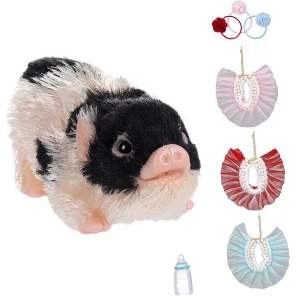 Amagogo Set realistischer Mini-Rebornpuppen aus Silikon mit Zubehör für Babys