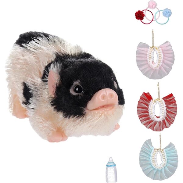 Amagogo Set realistischer Mini-Rebornpuppen aus Silikon mit Zubehör für Babys
