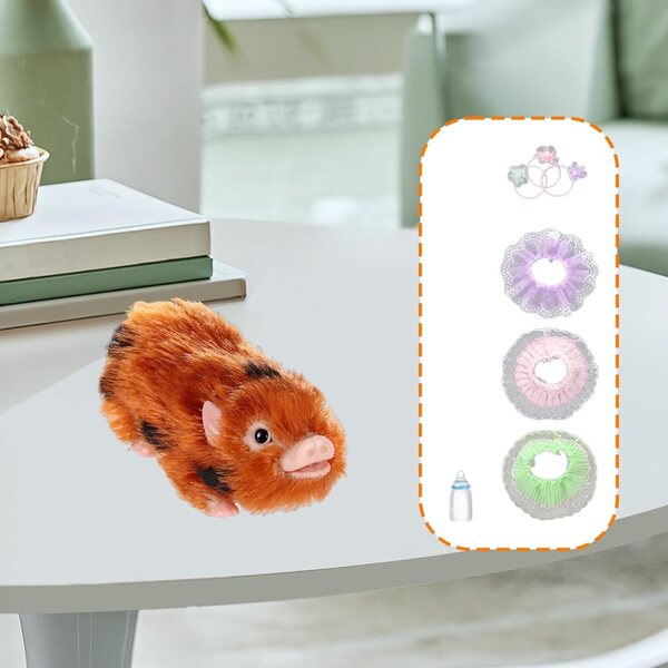 Amagogo Silikonpuppen-Set mit Zubehör, Rollenspiel-Set für Kinder