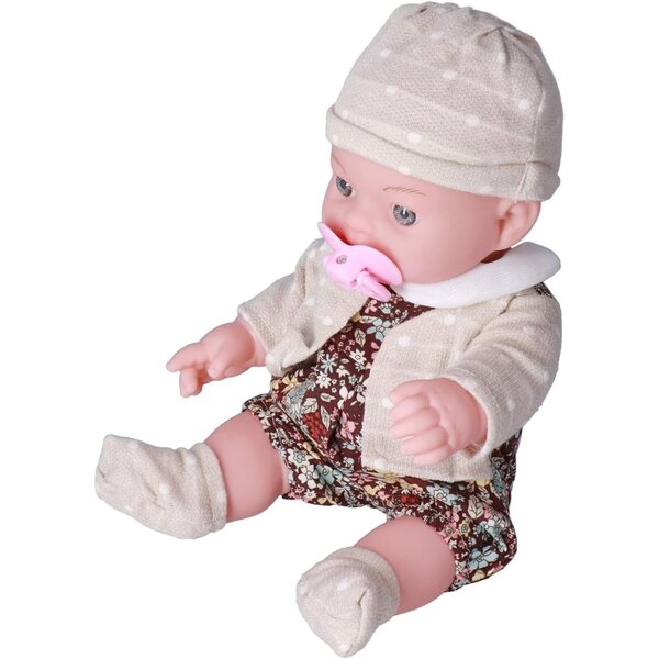 12 Zoll lebensechte Puppe mit leuchtenden Augen und weichem Körper – perfektes Geschenk für Kinder