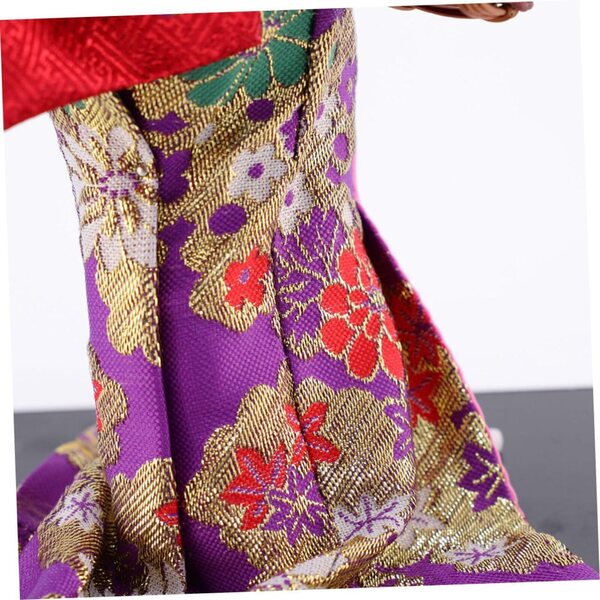 ABOOFAN Japanische Deko-Puppe im traditionellen Kimono-Stil, 30 cm, für Zuhause und Büro