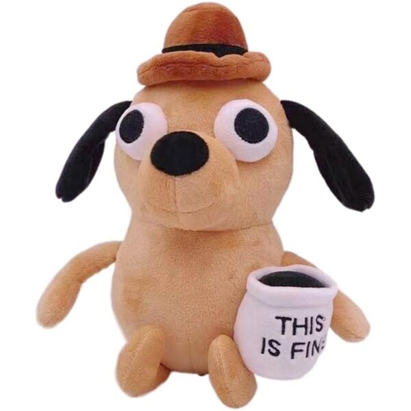Tassenpuppe für Hunde, weich, 25 cm, lustiger Plüsch für Partys und Festivals
