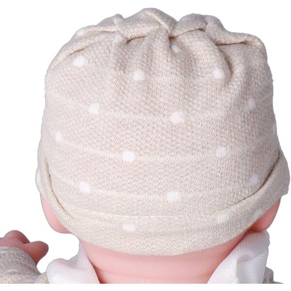 Realistische 12-Zoll-Rebornpuppe mit weichem Körper und waschbarem Blumenpyjama
