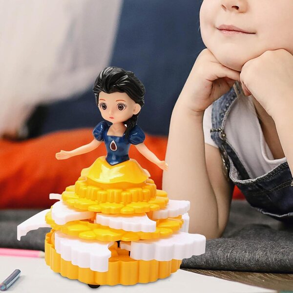 Bambola Angelo Danzante Musicale per Bambine con Luci e Movimento 360°