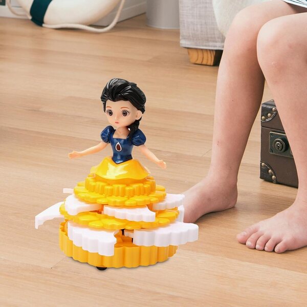 Bambola Angelo Danzante Musicale per Bambine con Luci e Movimento 360°