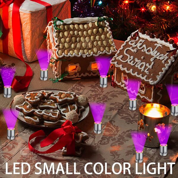 LUKIUP 30 mini luci LED a batteria rosa caldo per artigianato e decorazioni