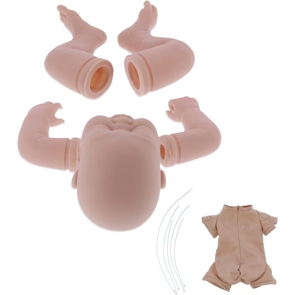 Cryfokt 22" DIY-Puppenbausatz aus weichem Vinyl für Kinder – Bastelrohlinge