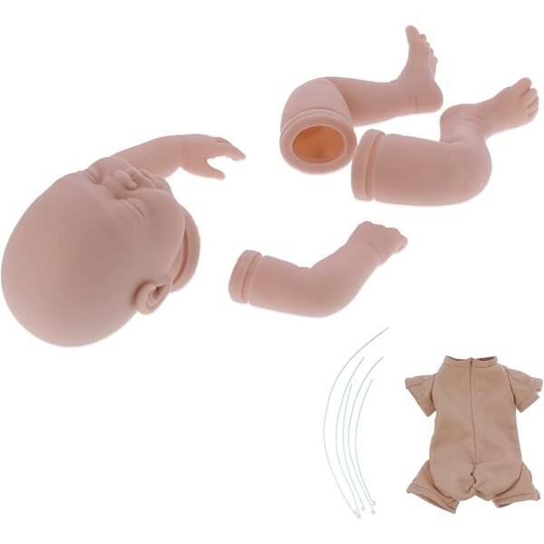 Cryfokt 22" DIY-Puppenbausatz aus weichem Vinyl für Kinder – Bastelrohlinge
