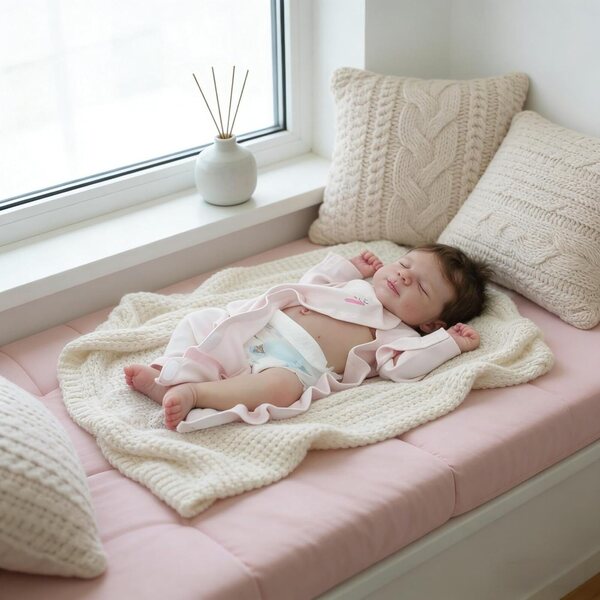 45 cm große Vinyl-Rebornpuppe mit Kleidung und Accessoires, realistisch und beweglich