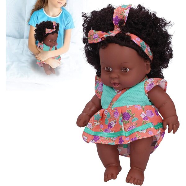 Dan&Dre 20 cm große Puppe mit beweglichen Gelenken und tränenden Augen – Lernspielzeug für Kinder ab 3 Jahren