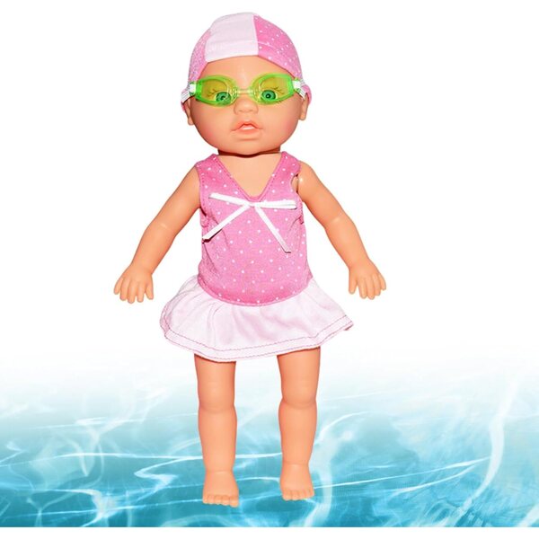 Wasserdichte Schwimmpuppe mit beweglichen Gelenken für die sensorische Entwicklung von Kindern