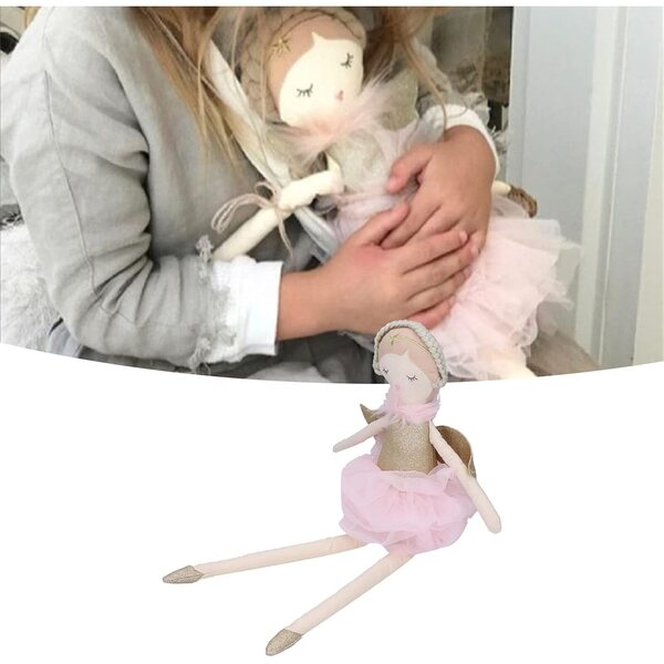 50 cm große weiche Baumwollpuppe – bequemer Begleiter und Mehrzweckspielzeug für Mädchen