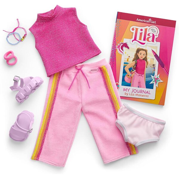 American Girl Lila Bambola da 45,7 cm con Diario - Girl of The Year 2024