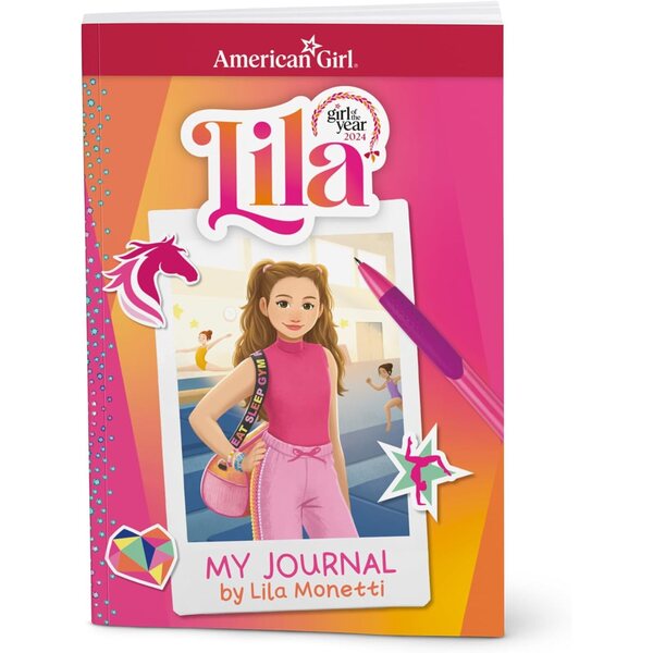 American Girl Lila Bambola da 45,7 cm con Diario - Girl of The Year 2024
