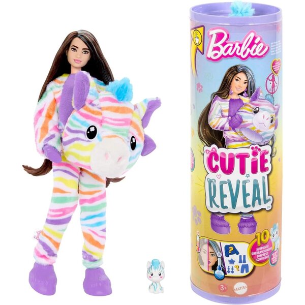 Barbie Cutie Reveal Sogni Colori - Giocattolo Multicolore per Bambini