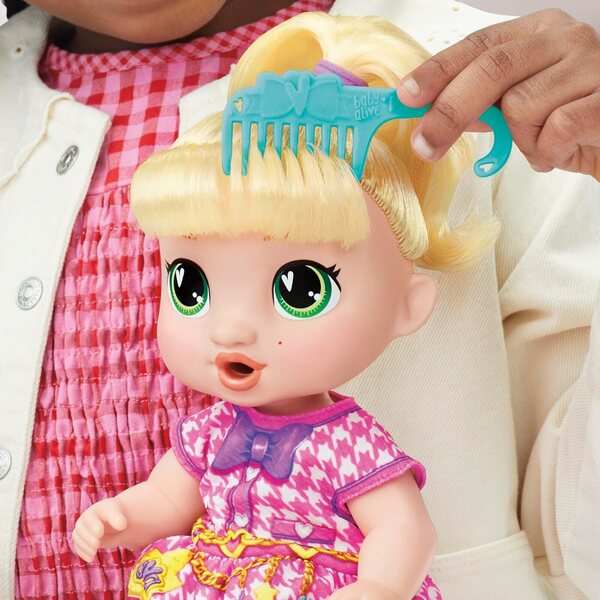 Baby Alive Bubbly Tea Party LaLa GooGoo 28 cm große Puppe mit Teeparty-Zubehör und Windel
