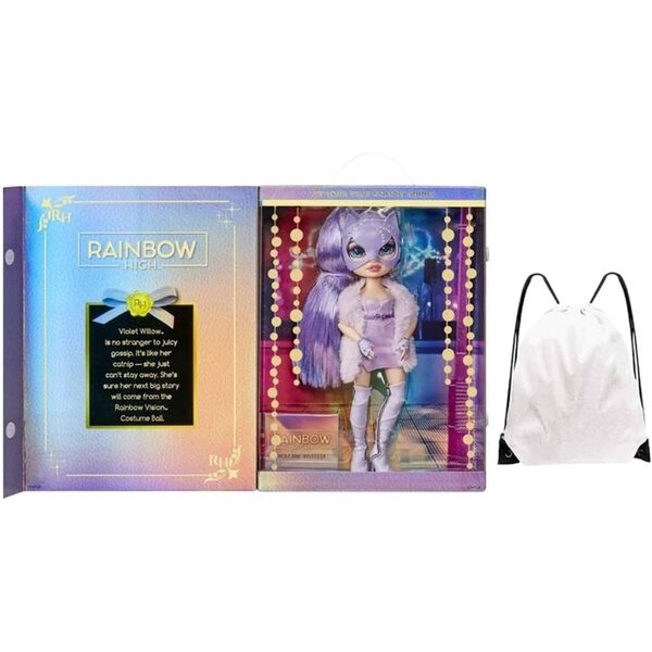 Rainbow Vision Costume Ball Rainbow High Bambola Fashion 28 cm Salice Viola