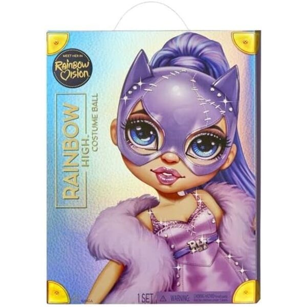 Rainbow Vision Costume Ball Rainbow High Bambola Fashion 28 cm Salice Viola