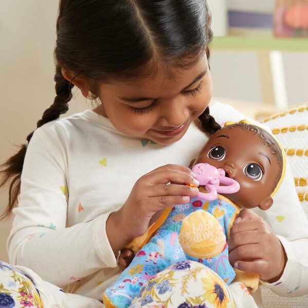 Baby Alive Soft 'n Cute Puppe 28 cm, weich und waschbar, mit Beißring