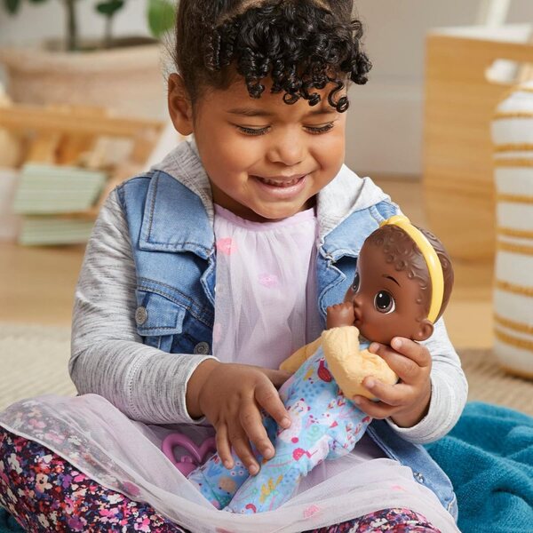 Baby Alive Soft 'n Cute Puppe 28 cm, weich und waschbar, mit Beißring