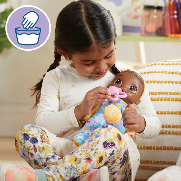 Baby Alive Soft 'n Cute Puppe 28 cm, weich und waschbar, mit Beißring