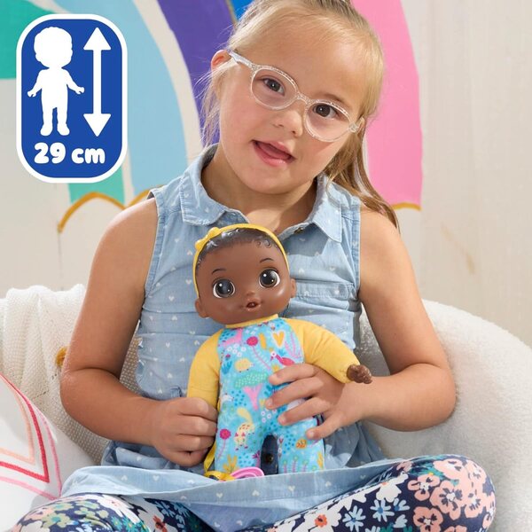 Baby Alive Soft 'n Cute Puppe 28 cm, weich und waschbar, mit Beißring