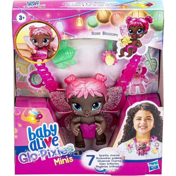 Baby Alive Carry N Care Necklace Rose Blossom - Charms e Portabottiglie per Bambole