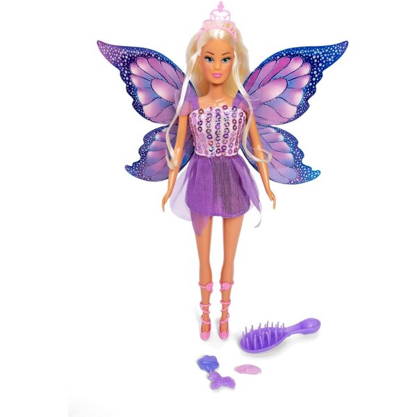 Simba Steffi Love Fantasy Fairy 29 см с подвижни крила, гребен и шнола