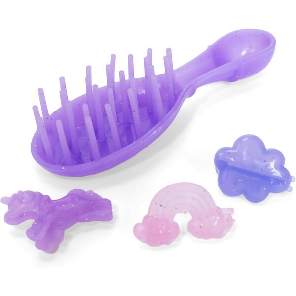 Simba Steffi Love Fantasy Fairy 29 cm con ali mobili, pettine e clip per capelli