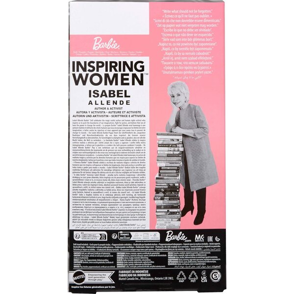 Barbie Signature Collection Inspiring Women Isabel Allende, exklusive Puppe