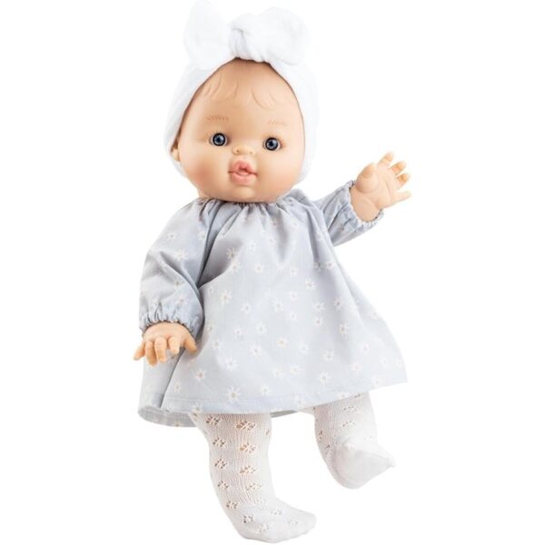 Paola Reina Gordi Puppe 34 cm – Realistische Puppe mit weichem Körper und zartem Duft