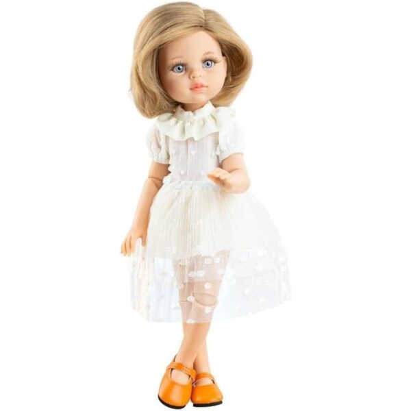 Paola Reina Amigas Carla Doll 32 cm - Poupée mobile de haute qualité pour enfants