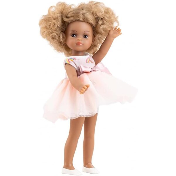 Paola Reina Mini Amigas Raquel - poupée de 21 cm pour les jeux créatifs et l'imagination