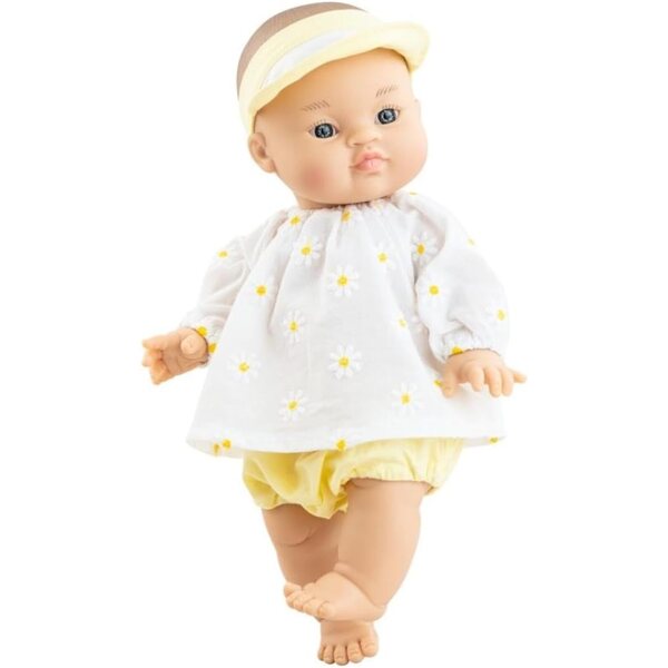 Paola Reina Gordi Johana Doll 34 cm - Poupée réaliste et douce pour enfants