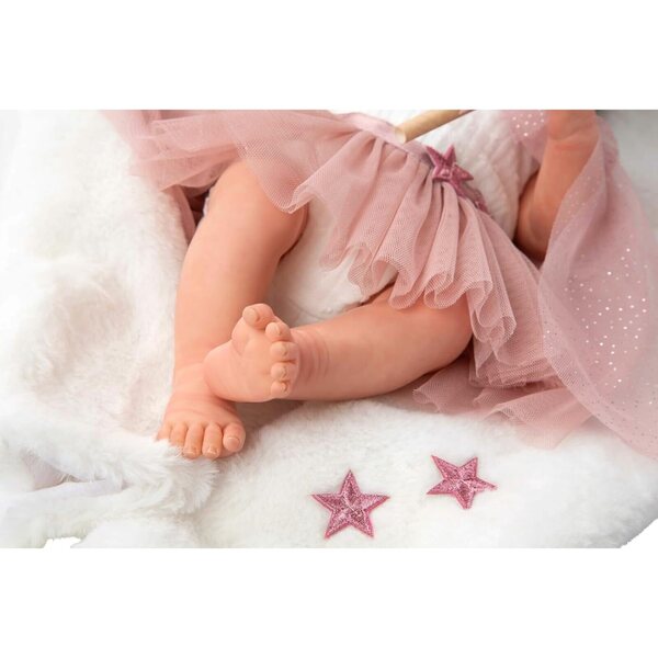 Bambola Reborn Arias Principessa Rosa 38 cm con Accessori Completi