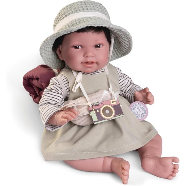 Antonio Juan Babypuppe Explorer Pfeife 42 cm | Abenteuer- und Lernspiel 2024