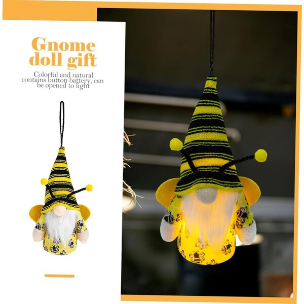 Cabilock Bambola Folletti Luminosa Decorazione Versatile per Casa e Feste