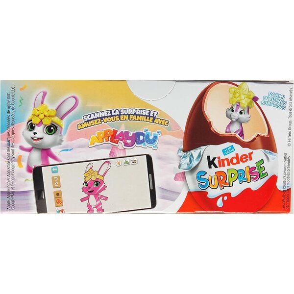 Kinder-Überraschungsei 20 g – Packung mit 3 Eiern mit Barbie-Überraschung
