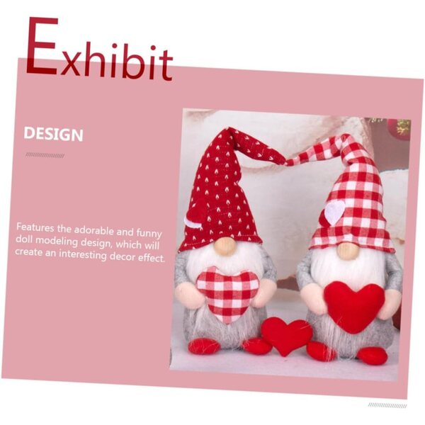 Cabilock Set 8 Gnomi di Peluche per Decorazioni Natalizie e Regali Originali