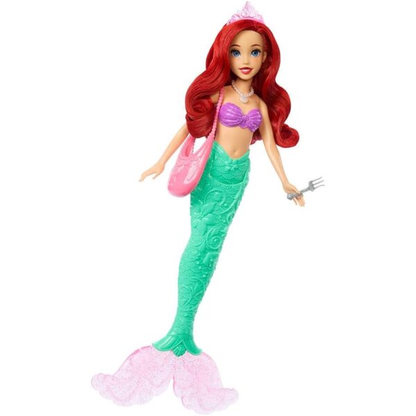 Disney Prinzessin Ariel mit Tieren und Zubehör – Kreativspiel für Kinder ab 3 Jahren