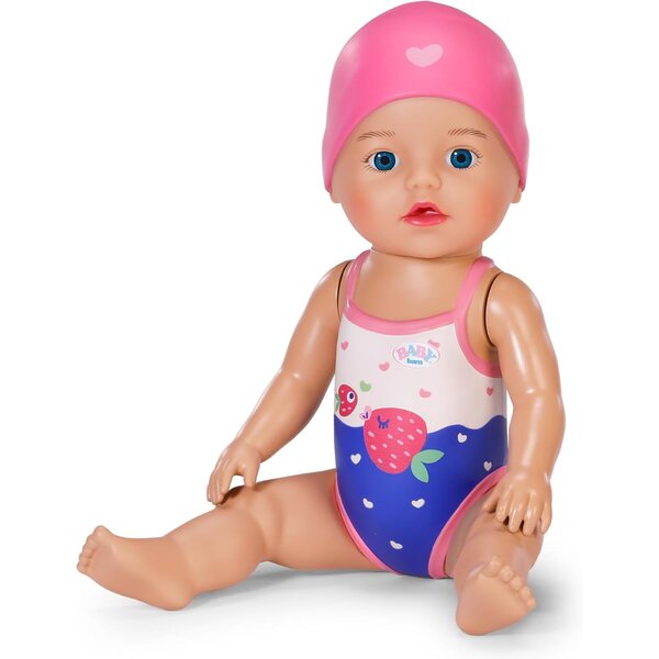 BABY born Lizzie Schwimmerin 30 cm, Badepuppe ohne Batterien, ideal ab einem Jahr