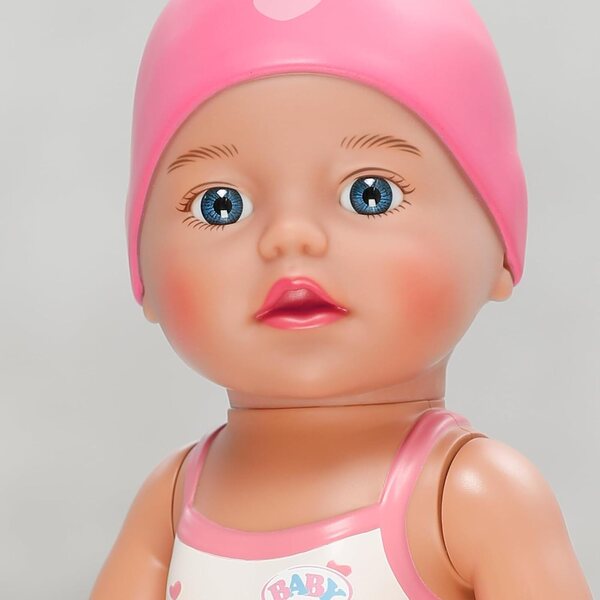 BABY born Lizzie Schwimmerin 30 cm, Badepuppe ohne Batterien, ideal ab einem Jahr