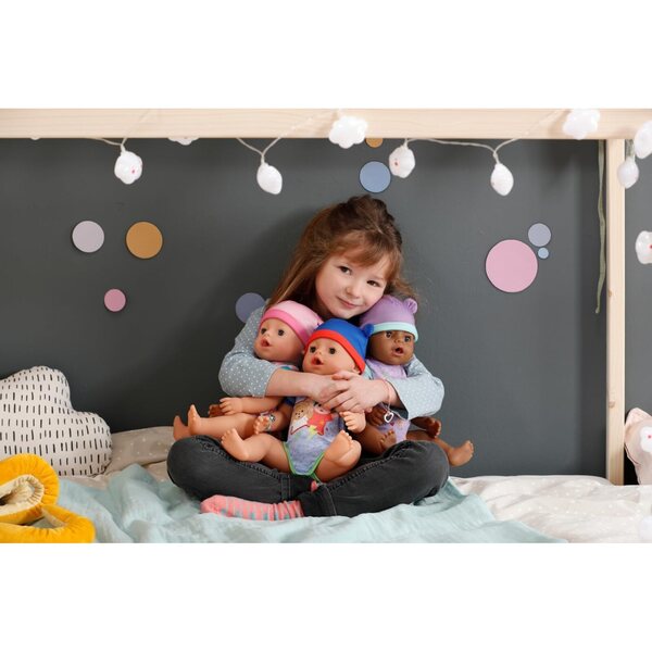 BABY Born EVA 43 cm con 10 accessori e funzioni realistiche per bambini da 3 anni