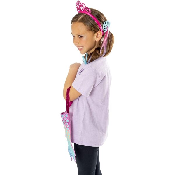 Offizielles Barbie-Meerjungfrau-Zubehörset: Tasche, Clip und Haarband