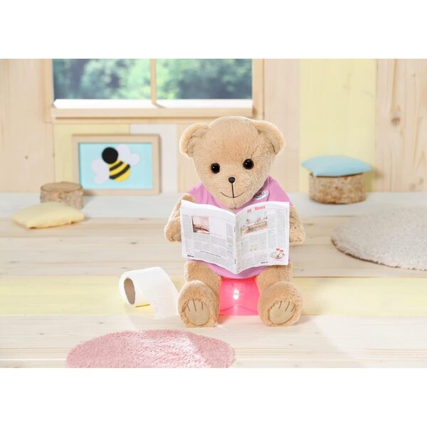 BABY born Orso di Peluche 36cm con Strampler, Giocattolo Morbido e Articolato