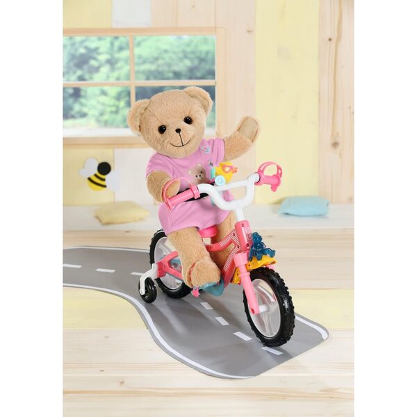 BABY born Orso di Peluche 36cm con Strampler, Giocattolo Morbido e Articolato