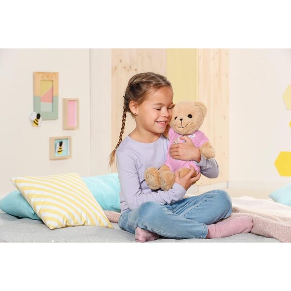 BABY born Orso di Peluche 36cm con Strampler, Giocattolo Morbido e Articolato